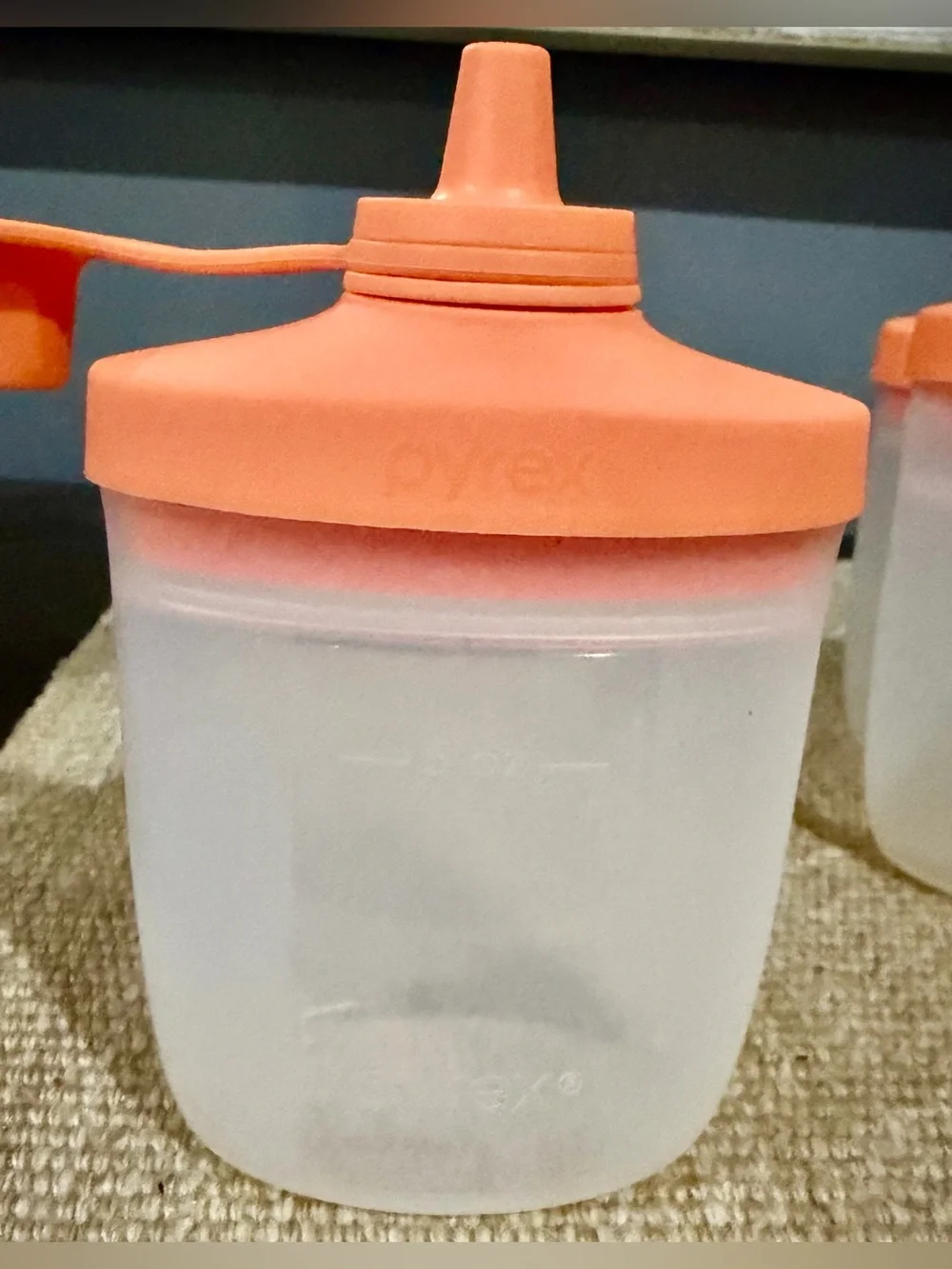 Pyrex Baby Silicone Sippy/Pouch Cup & Snack Cup Bundle – Set of 6, NEW